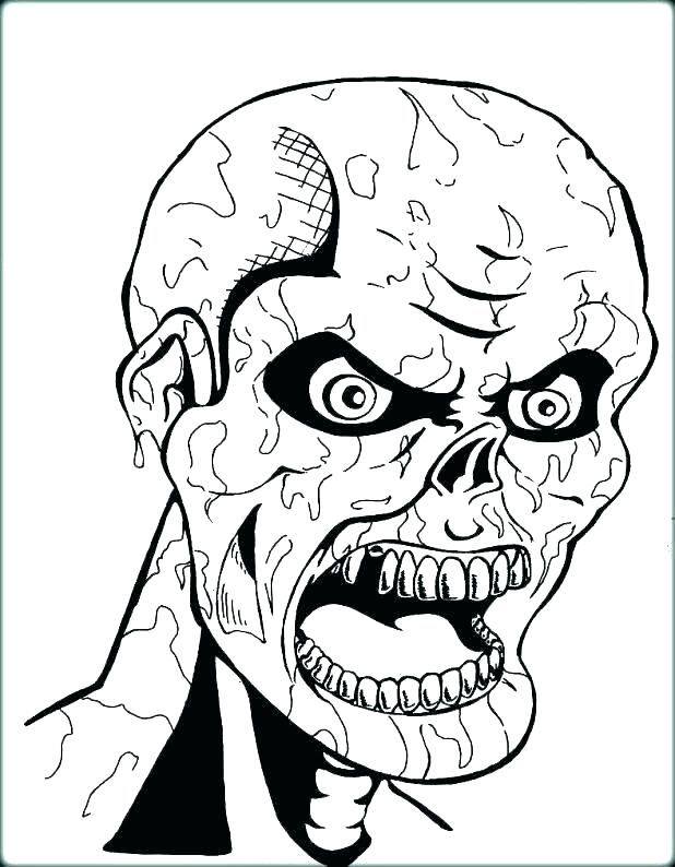 34 Terrifying Monster Coloring Pages Printable 27