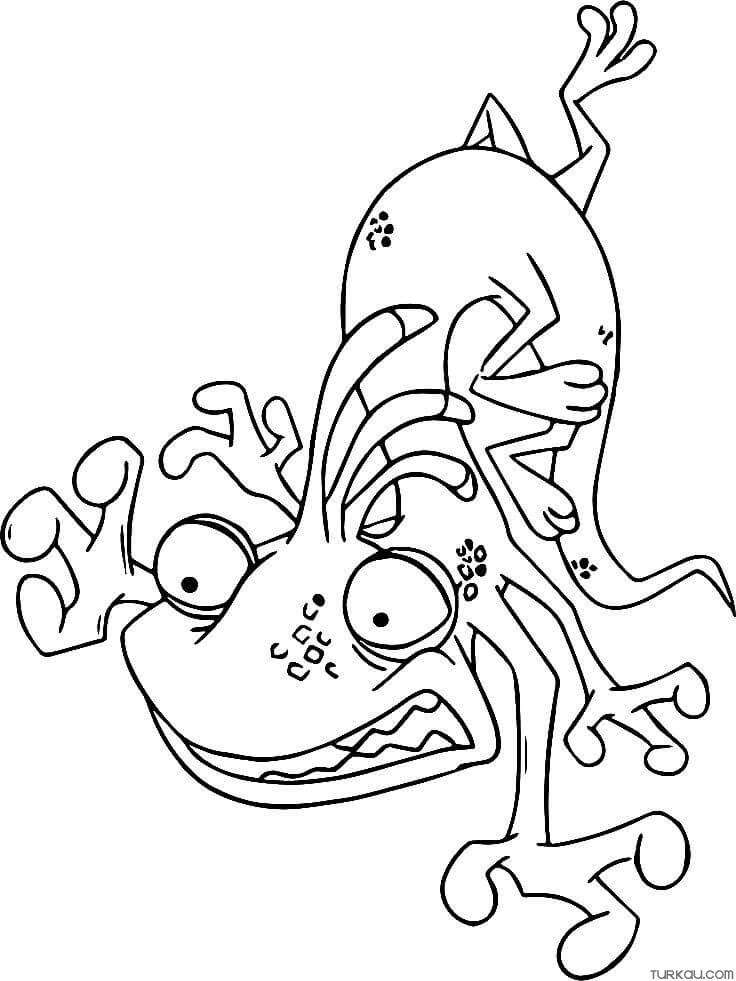 34 Terrifying Monster Coloring Pages Printable 35