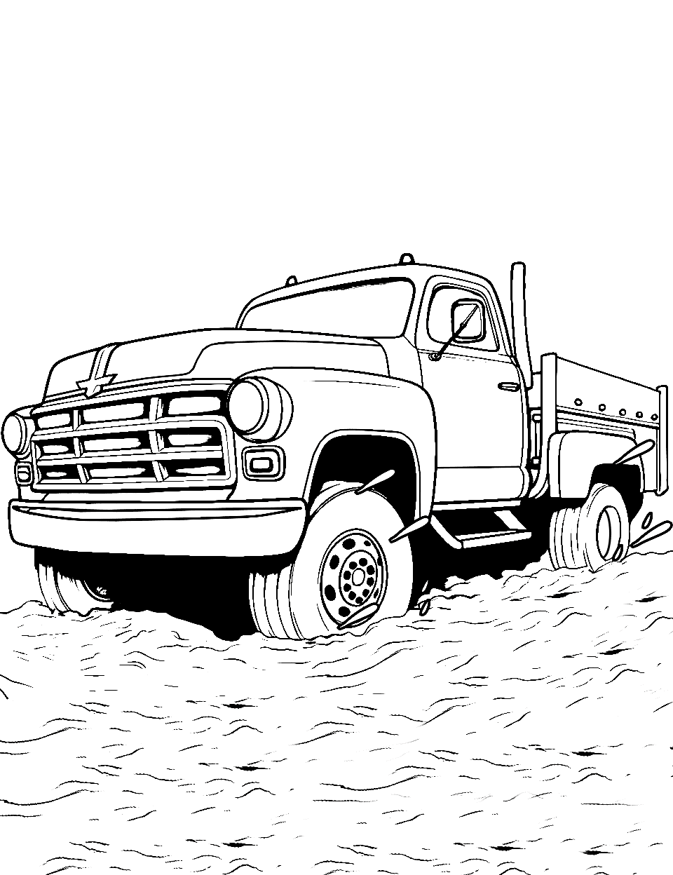 35 Awesome Truck Coloring Pages Printable 27