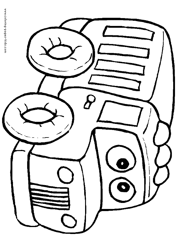 35 Awesome Truck Coloring Pages Printable 8