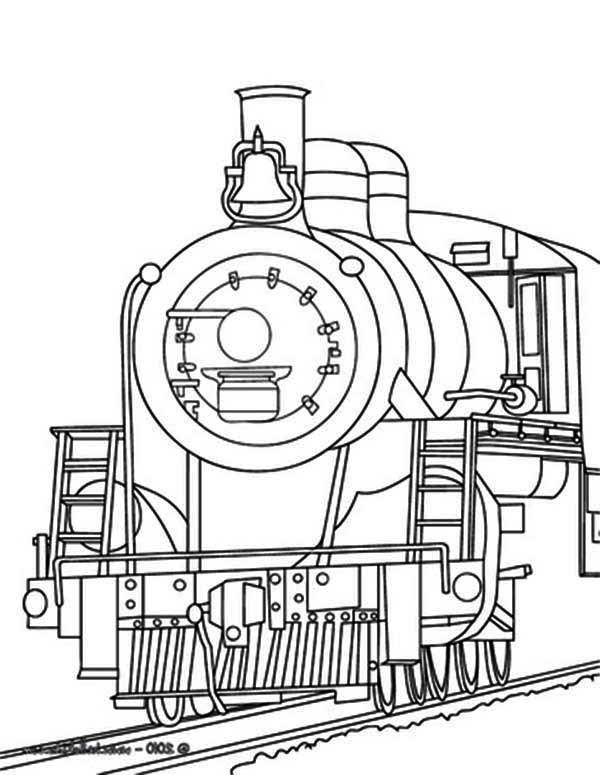 35 Charming Train Coloring Pages Printable 11