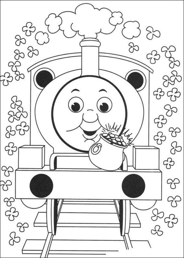 35 Charming Train Coloring Pages Printable 14