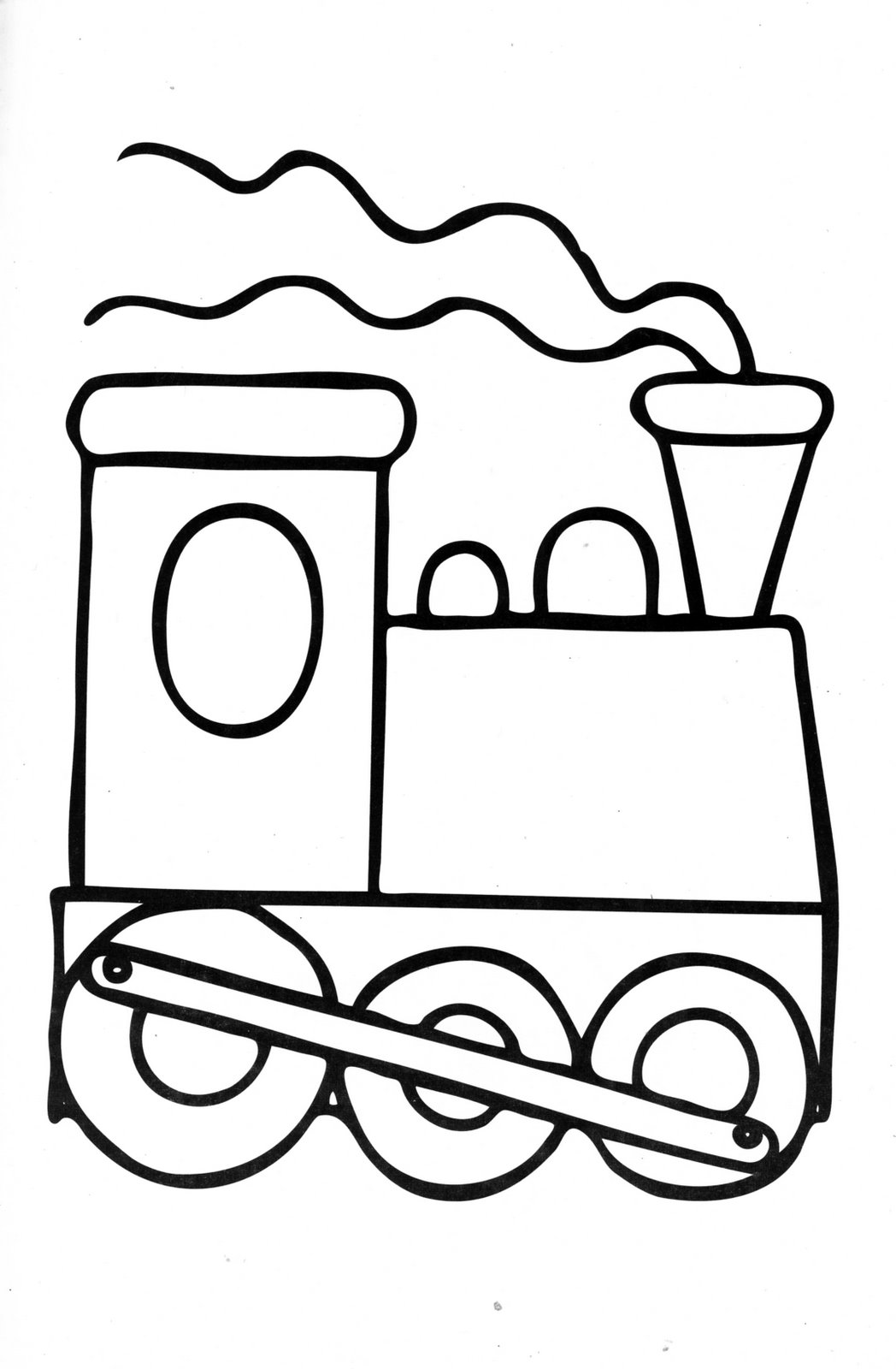 35 Charming Train Coloring Pages Printable 28