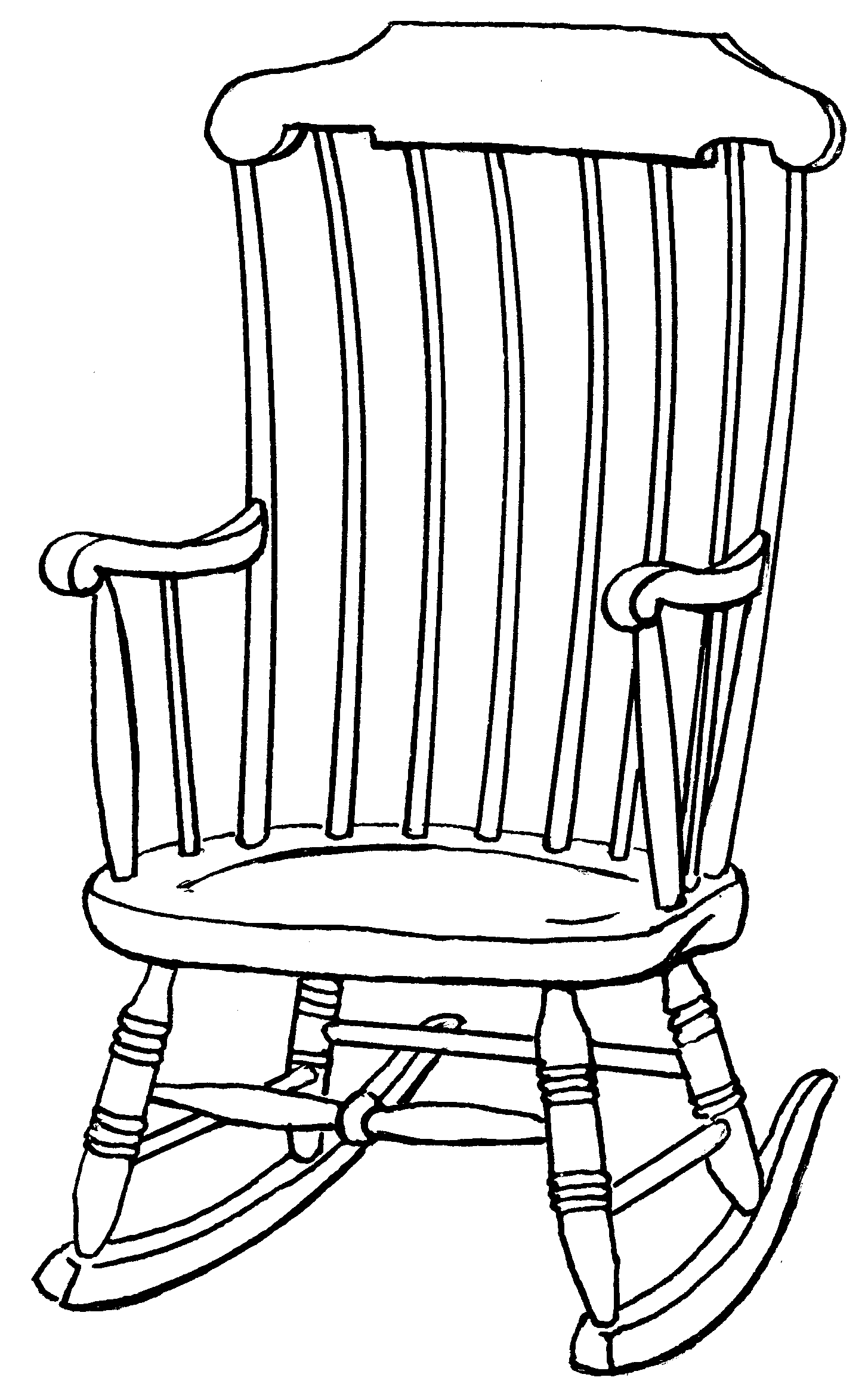 35 Cozy Chair Coloring Pages Printable 11