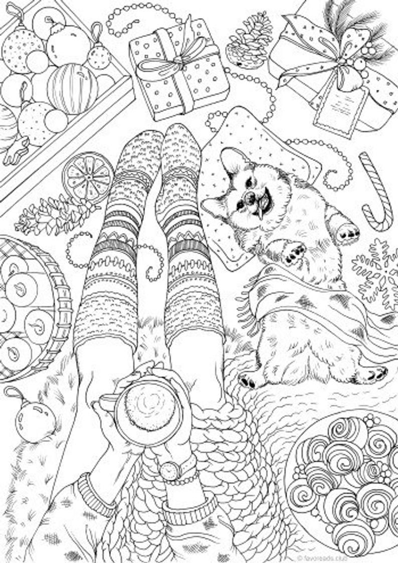 35 Cozy Chair Coloring Pages Printable 13