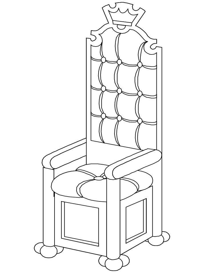 35 Cozy Chair Coloring Pages Printable 33