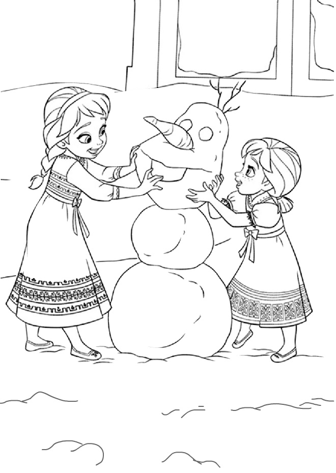 35 Free Elsa Coloring Pages for Kids Printable