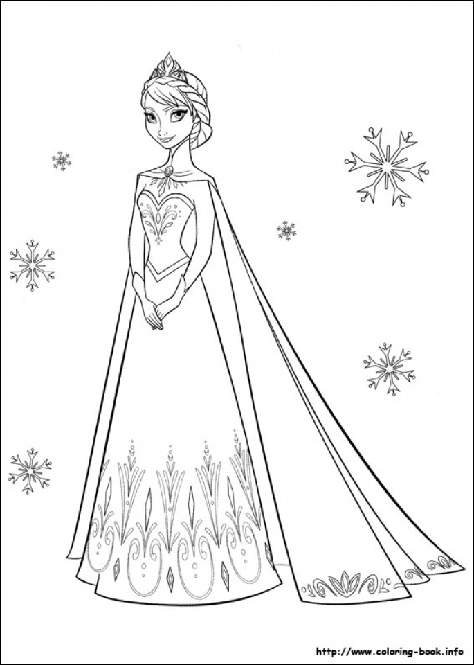 38 Elsa Drawing for Kids Frozen Coloring Pages Printable