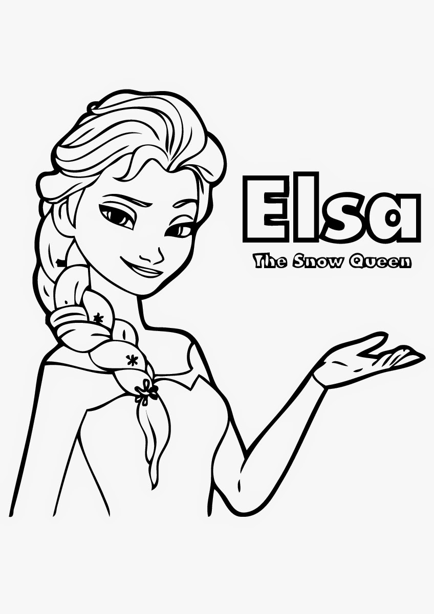 57 Coloring Pages for Kids Elsa and Anna Printable