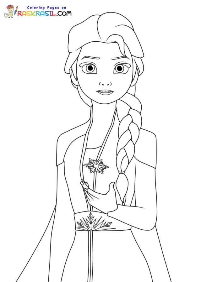 65 Elsa Coloring Pages for Adults Printable