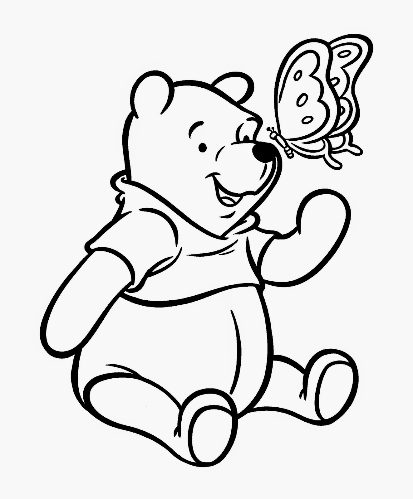 68 Winnie The Pooh Coloring Pages Printable 15