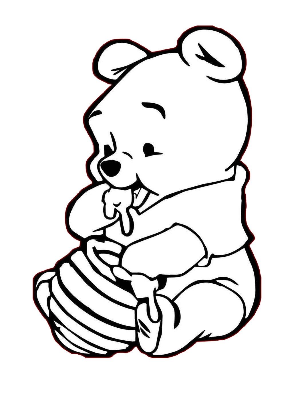 68 Winnie The Pooh Coloring Pages Printable 2