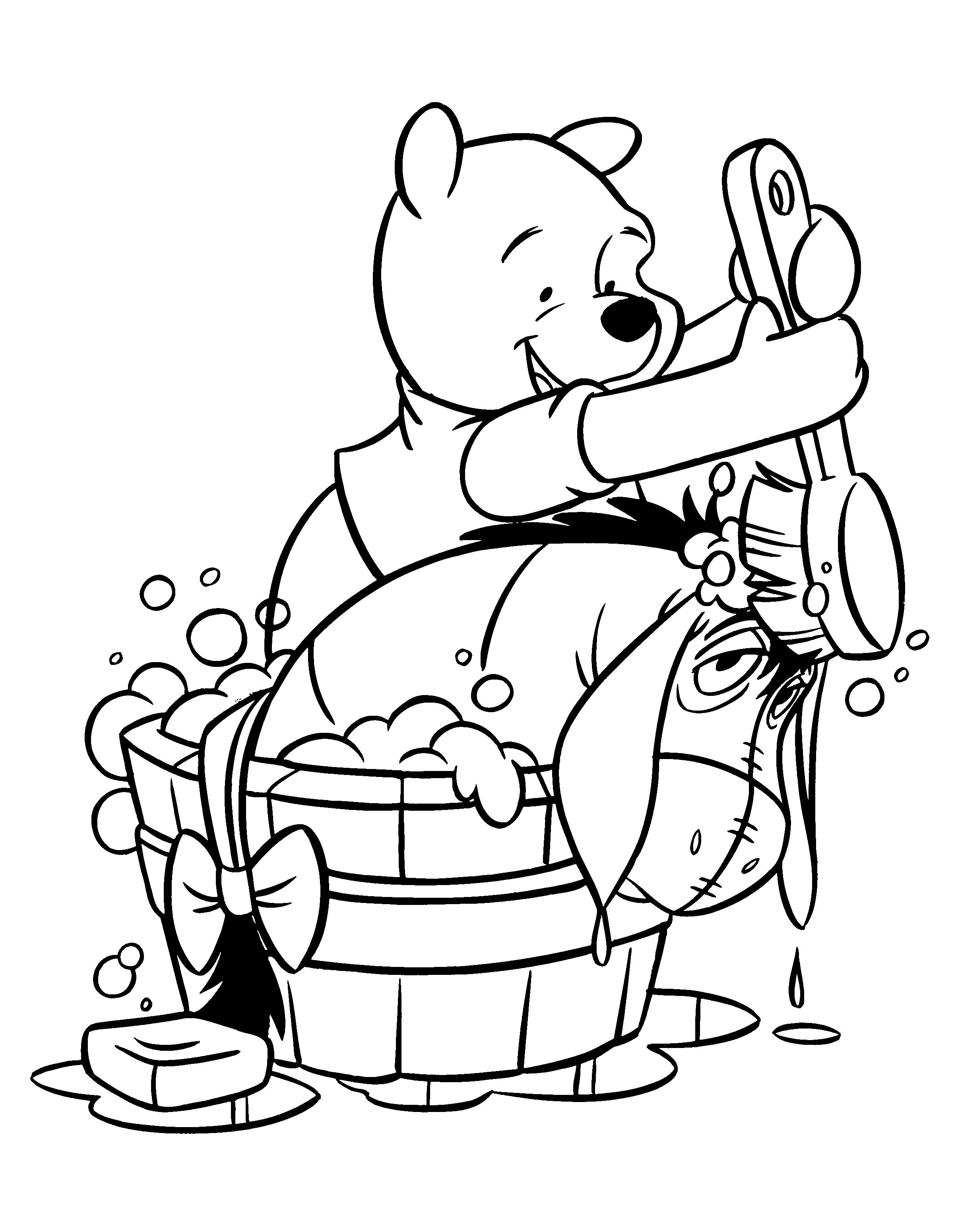 68 Winnie The Pooh Coloring Pages Printable 25