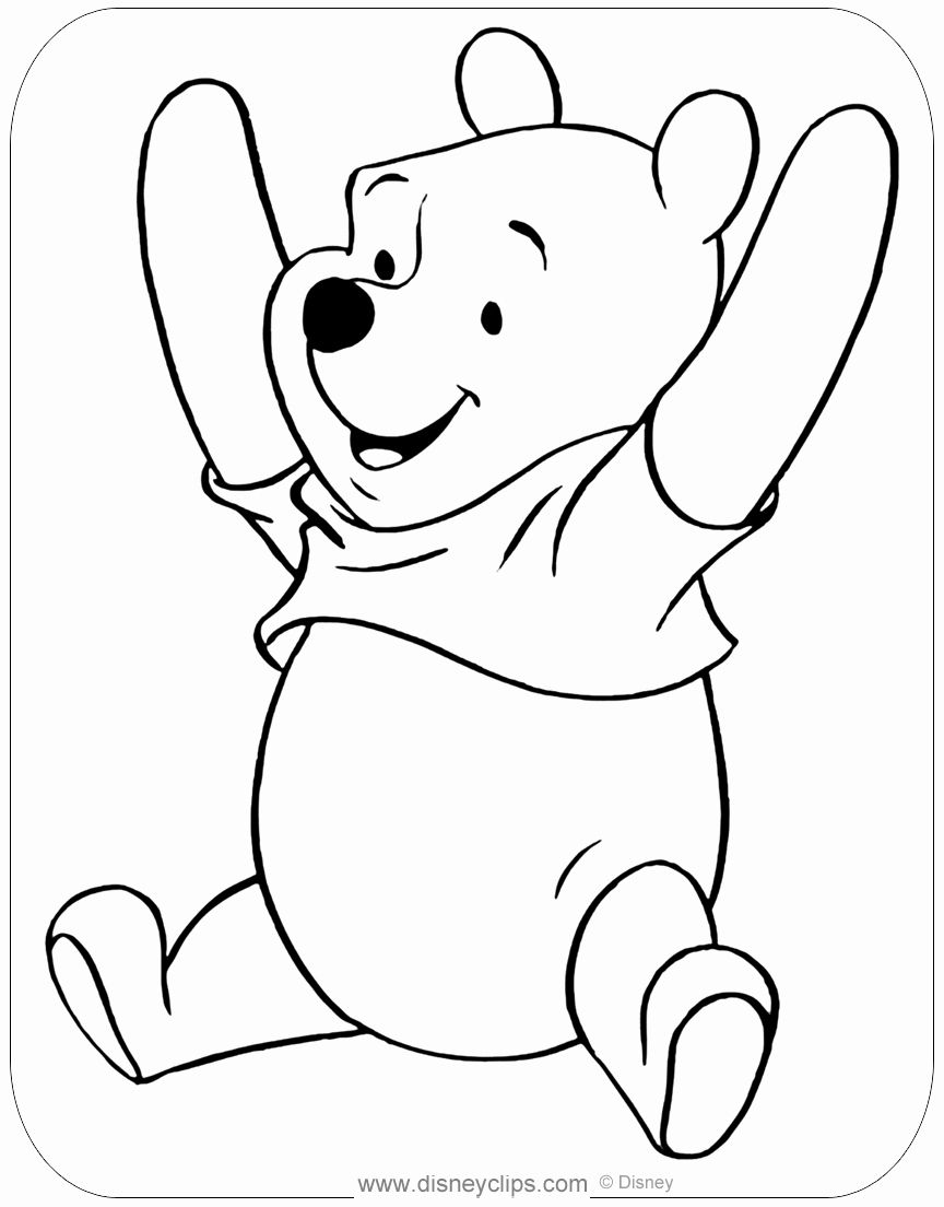 68 Winnie The Pooh Coloring Pages Printable 26