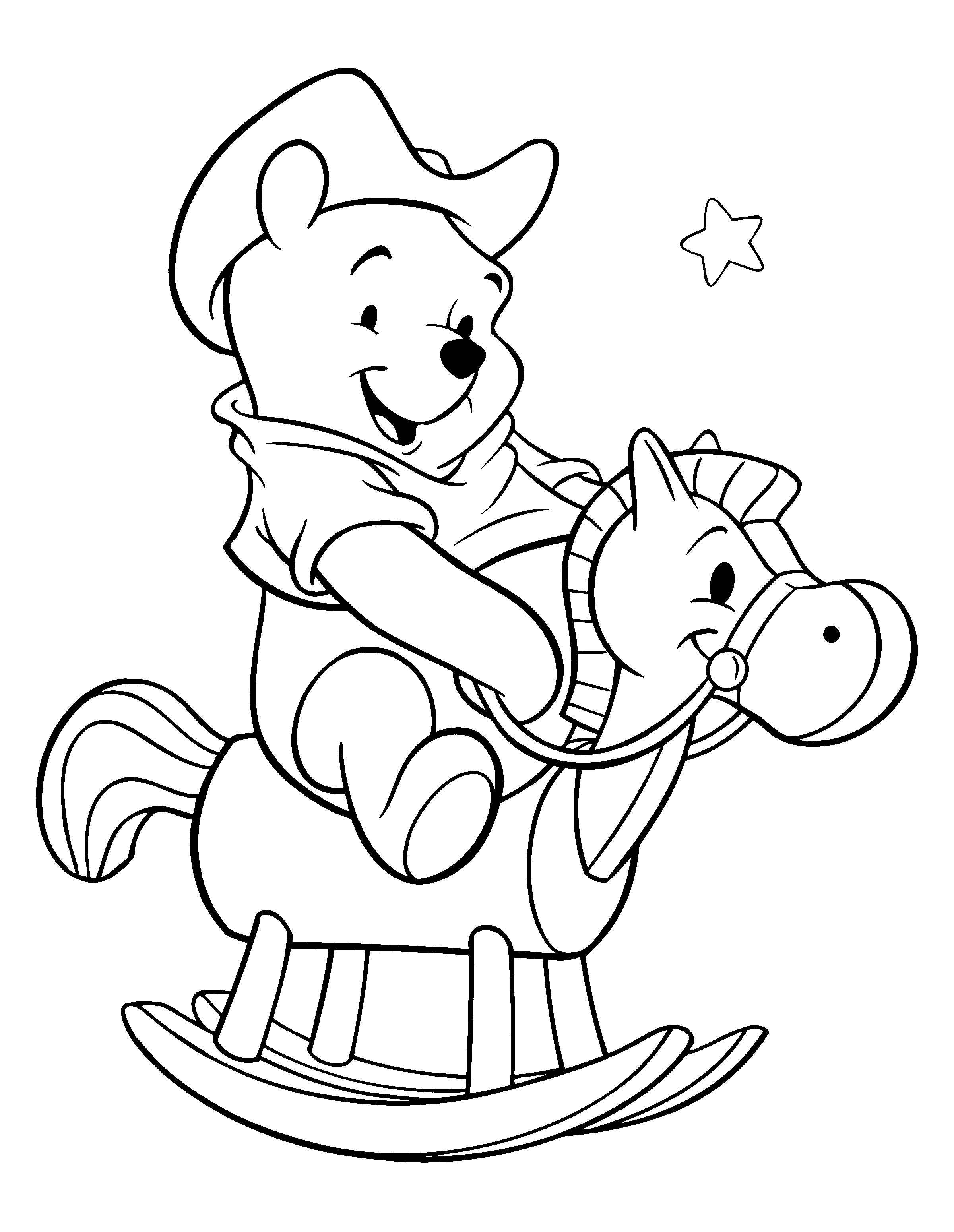 68 Winnie The Pooh Coloring Pages Printable 37