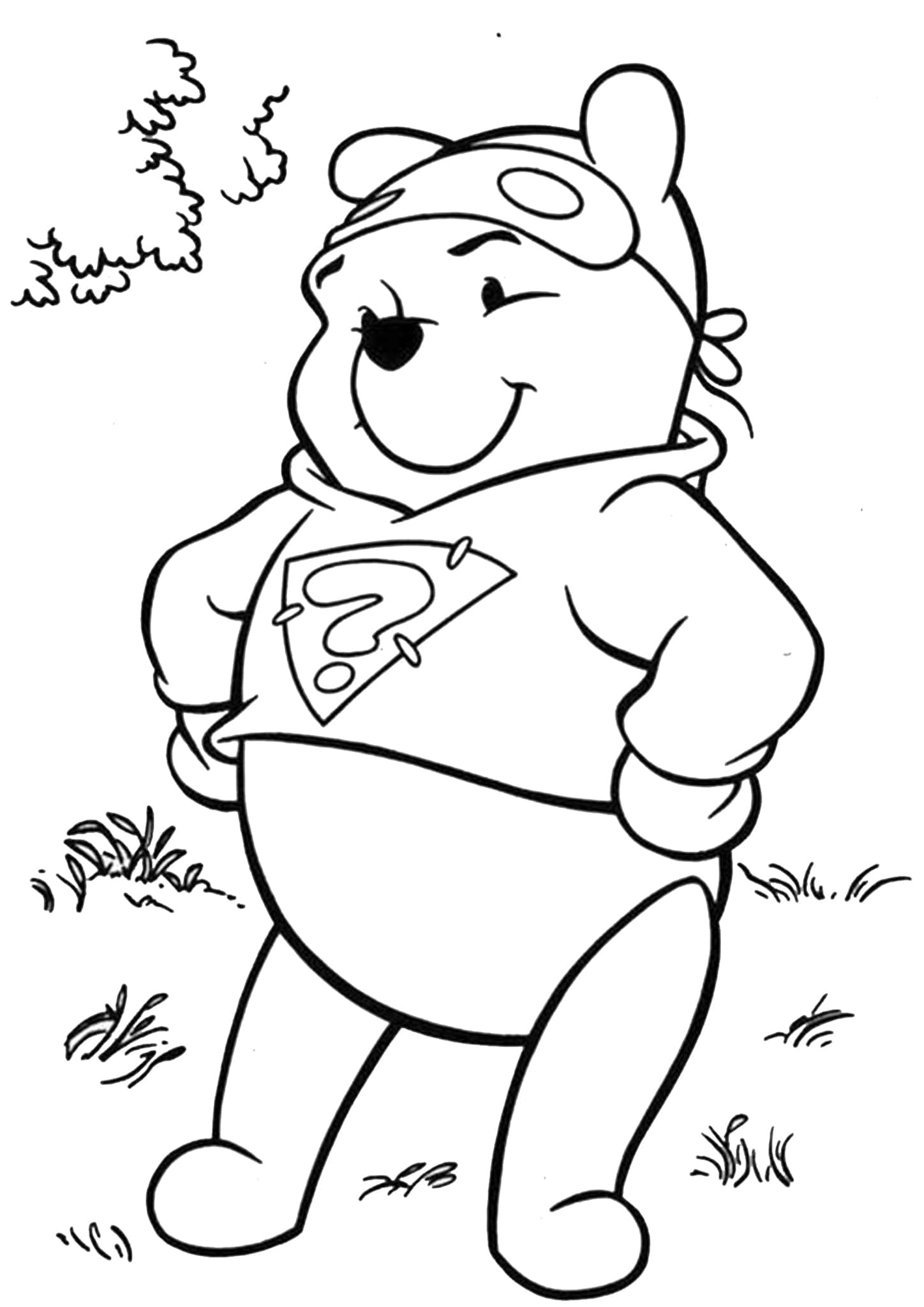 68 Winnie The Pooh Coloring Pages Printable 41