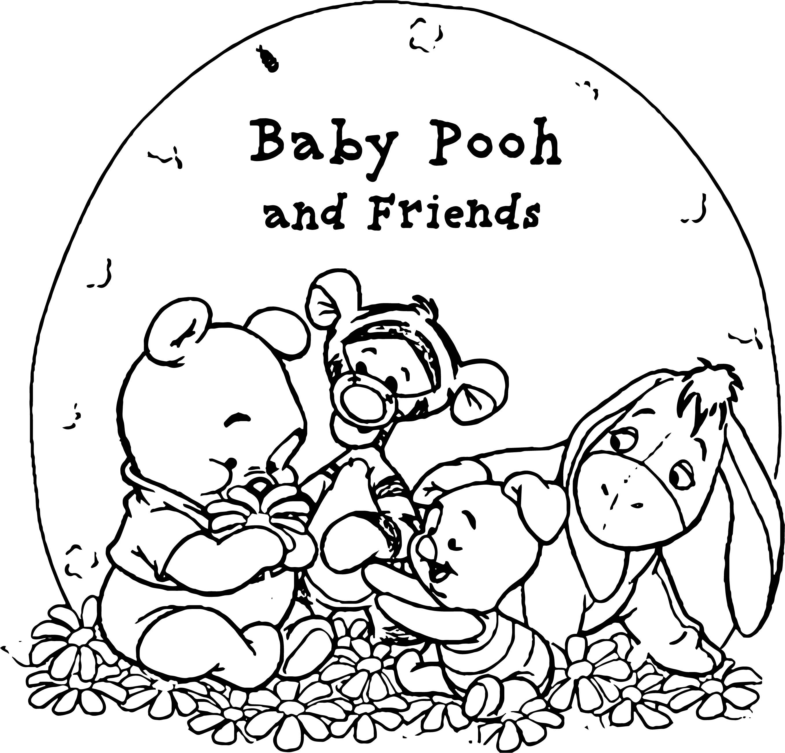 68 Winnie The Pooh Coloring Pages Printable 45