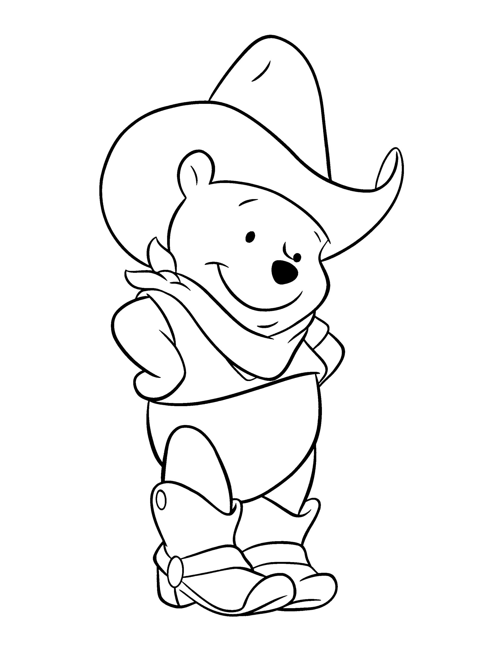 68 Winnie The Pooh Coloring Pages Printable 46