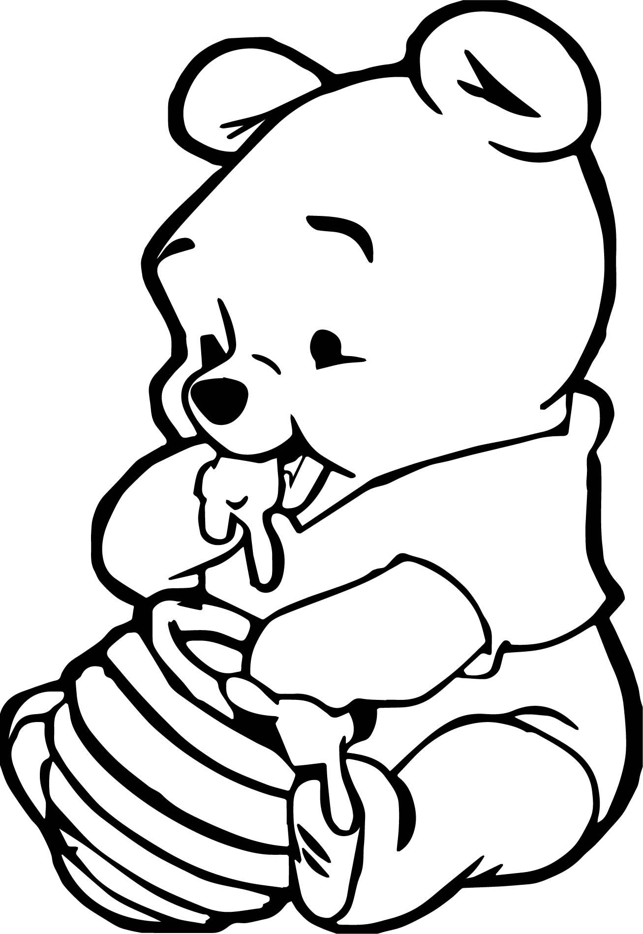 68 Winnie The Pooh Coloring Pages Printable 61