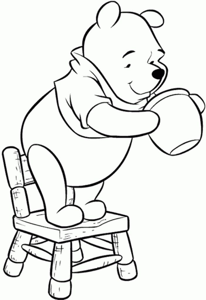 68 Winnie The Pooh Coloring Pages Printable 68