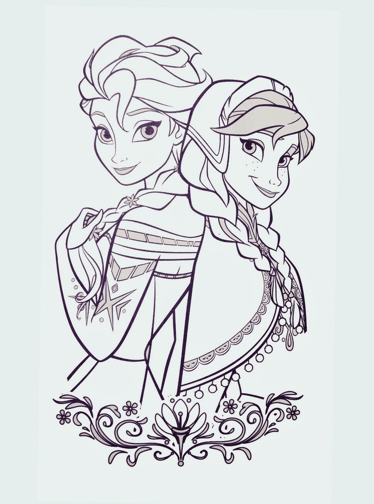 72 Elsa Coloring Pages Christmas Printable