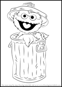 72 Oscar the Grouch Coloring Pages Printable 22