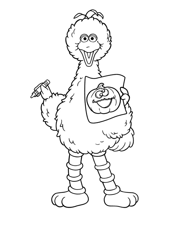 72 Oscar the Grouch Coloring Pages Printable 34