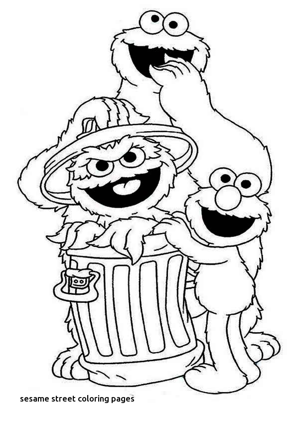 72 Oscar the Grouch Coloring Pages Printable 35