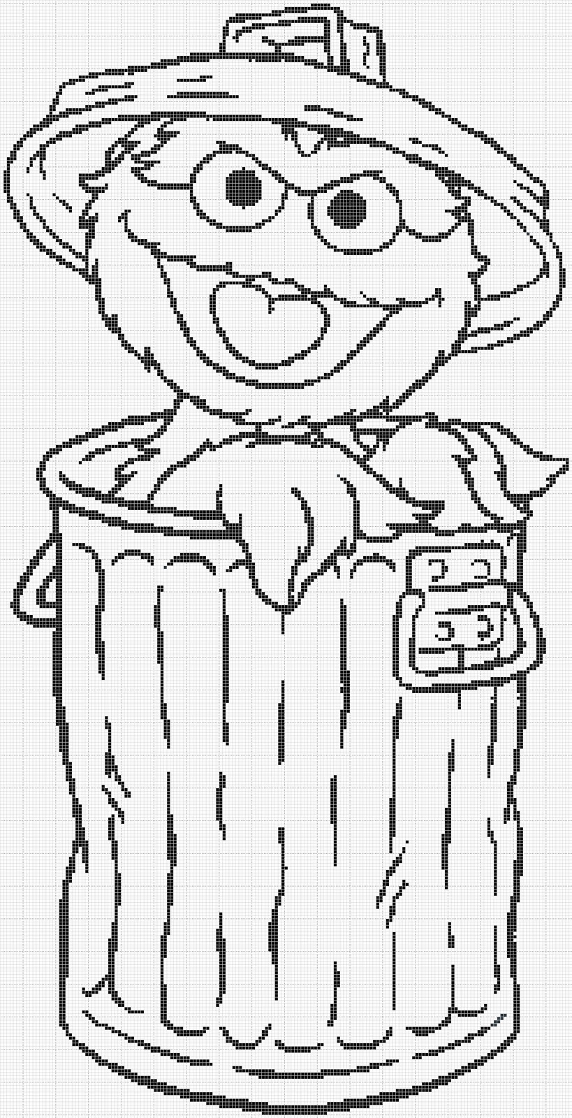 72 Oscar the Grouch Coloring Pages Printable 49