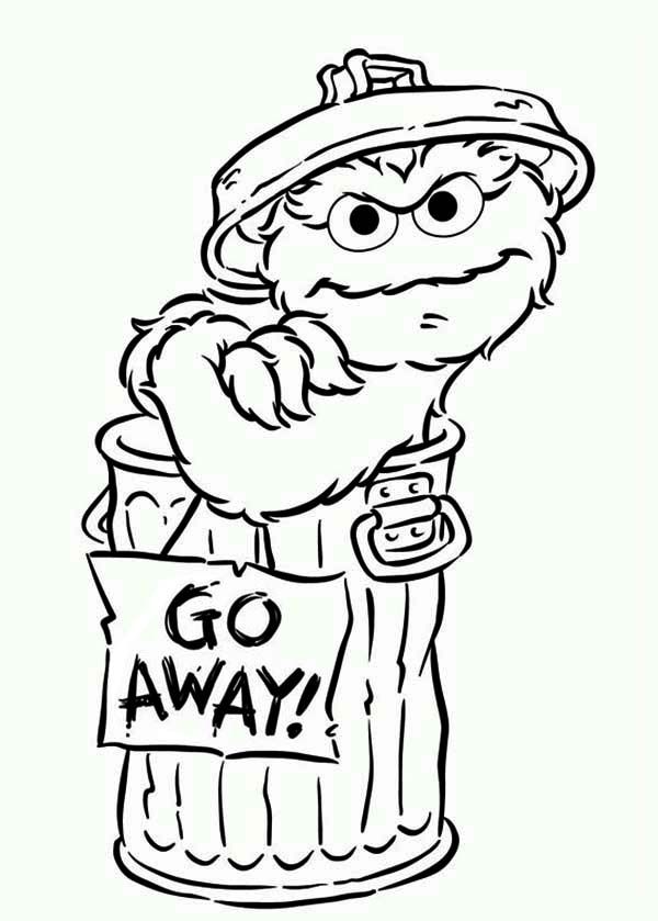 72 Oscar the Grouch Coloring Pages Printable 50