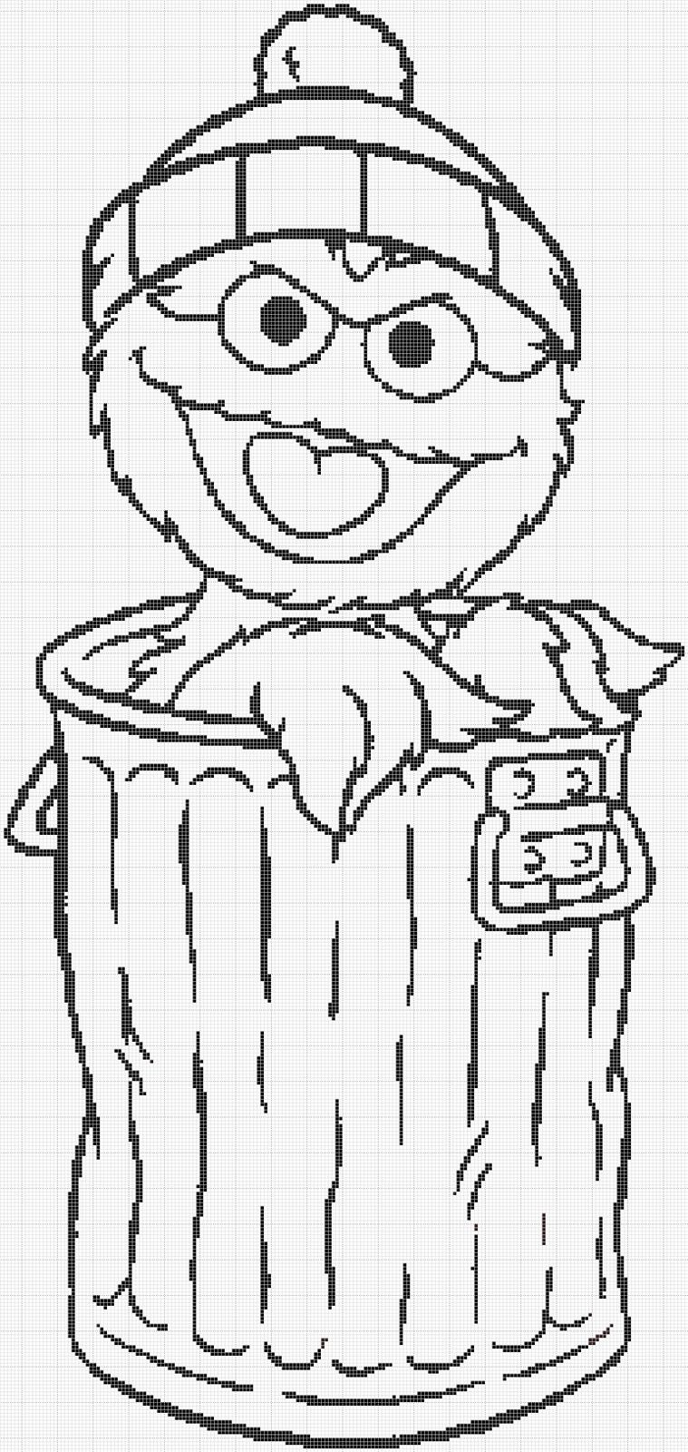 72 Oscar the Grouch Coloring Pages Printable 54