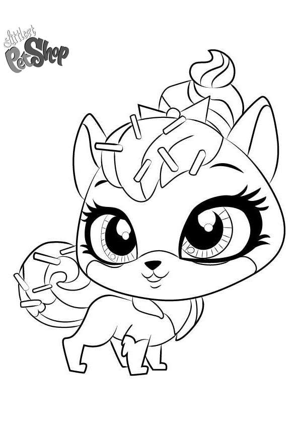 84 Littlest Pet Shop Coloring Pages Printable 12