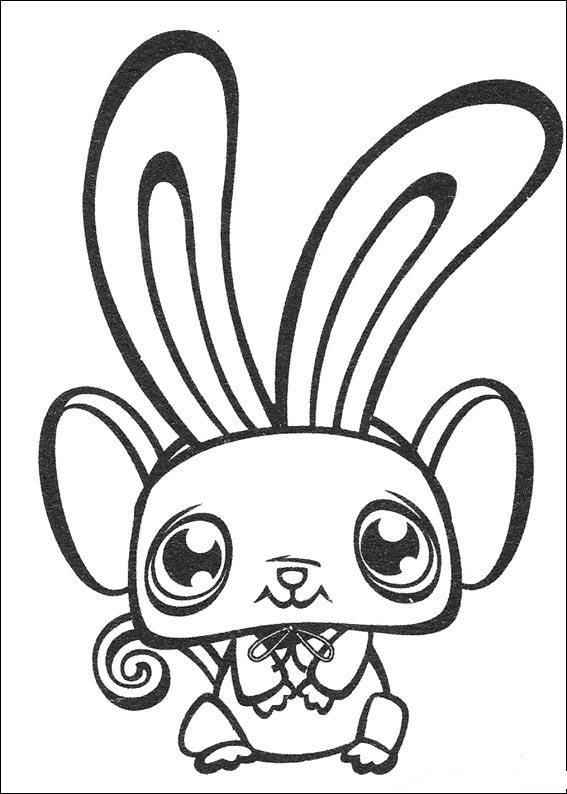 84 Littlest Pet Shop Coloring Pages Printable 15