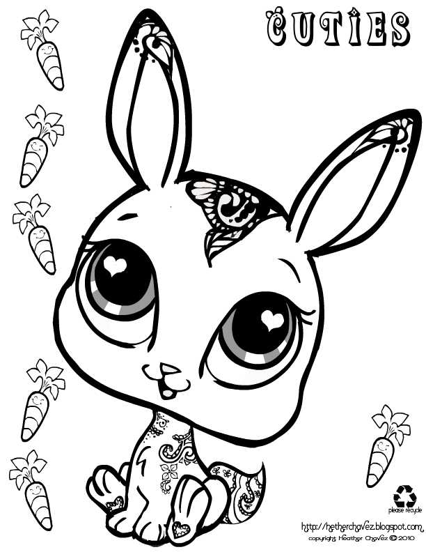 84 Littlest Pet Shop Coloring Pages Printable 17