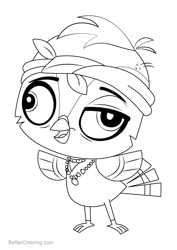 84 Littlest Pet Shop Coloring Pages Printable 27