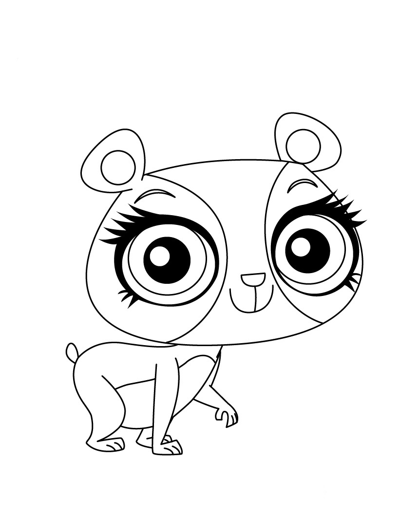 84 Littlest Pet Shop Coloring Pages Printable 33