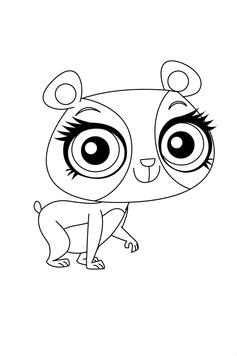 84 Littlest Pet Shop Coloring Pages Printable 40