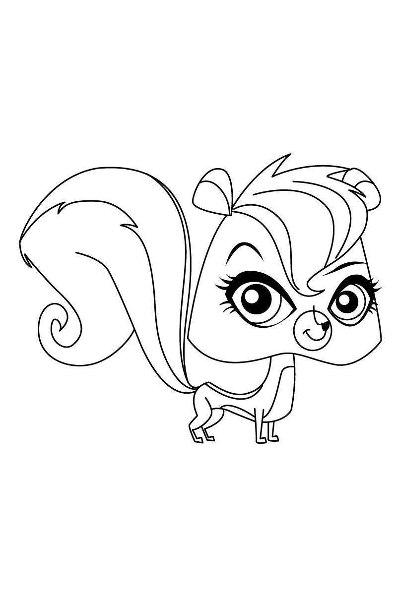 84 Littlest Pet Shop Coloring Pages Printable 41