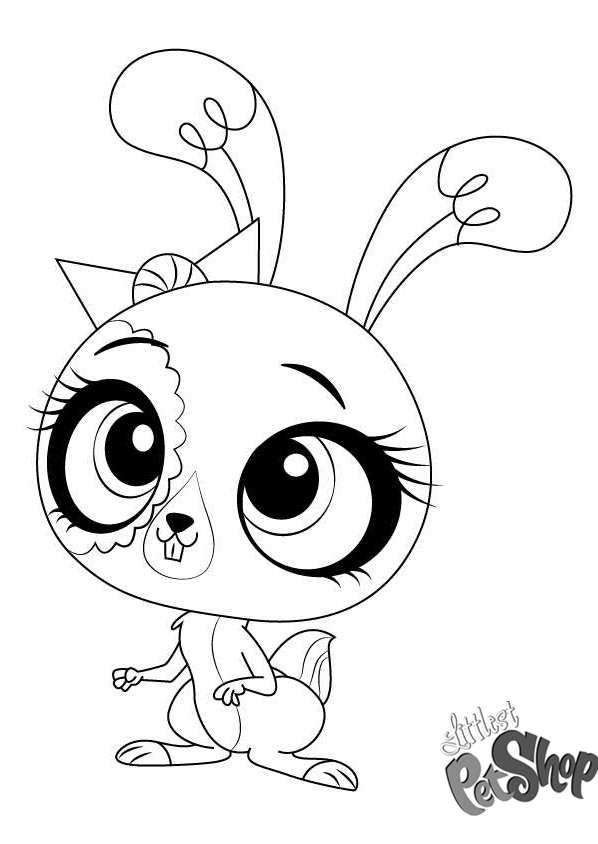 84 Littlest Pet Shop Coloring Pages Printable 44