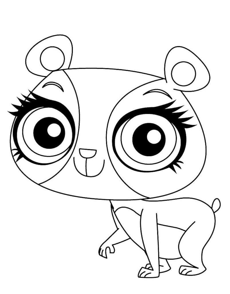 84 Littlest Pet Shop Coloring Pages Printable 5