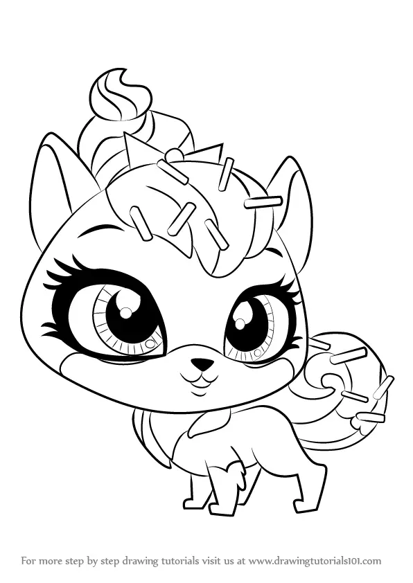 84 Littlest Pet Shop Coloring Pages Printable 51