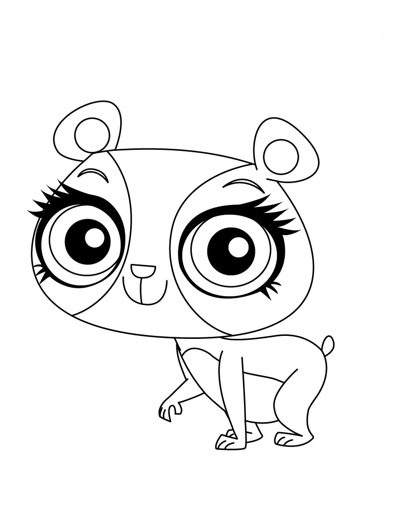 84 Littlest Pet Shop Coloring Pages Printable 53