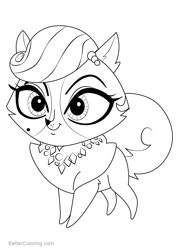 84 Littlest Pet Shop Coloring Pages Printable 66