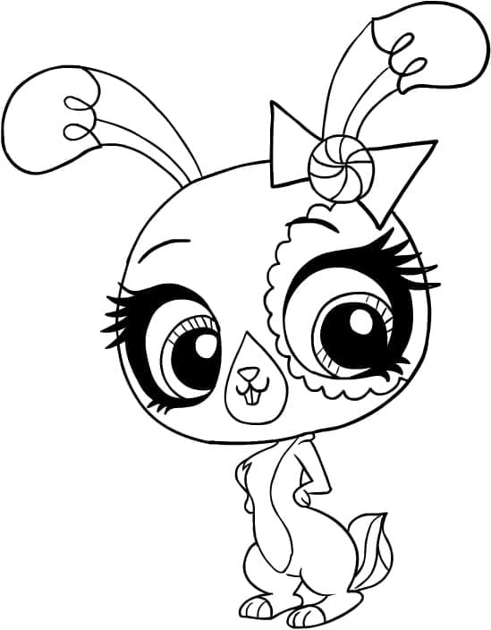 84 Littlest Pet Shop Coloring Pages Printable 73