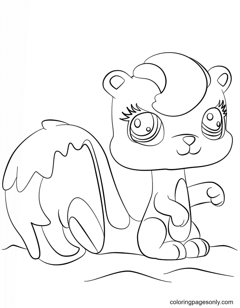 84 Littlest Pet Shop Coloring Pages Printable 84