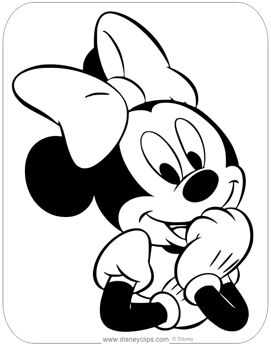 88 Printable Minnie Mouse Coloring Pages for Kids 11