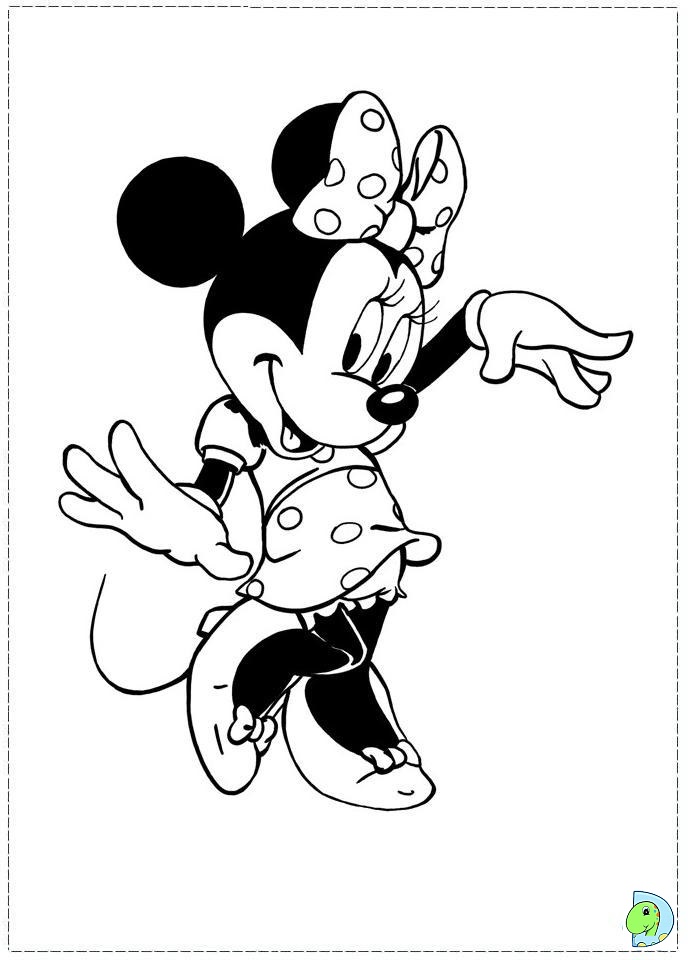 88 Printable Minnie Mouse Coloring Pages for Kids 24