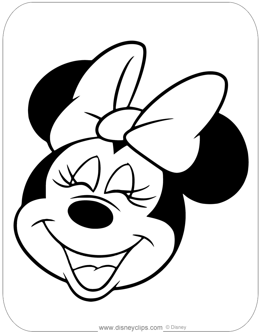 88 Printable Minnie Mouse Coloring Pages for Kids 32