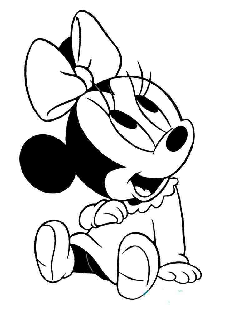 88 Printable Minnie Mouse Coloring Pages for Kids 36