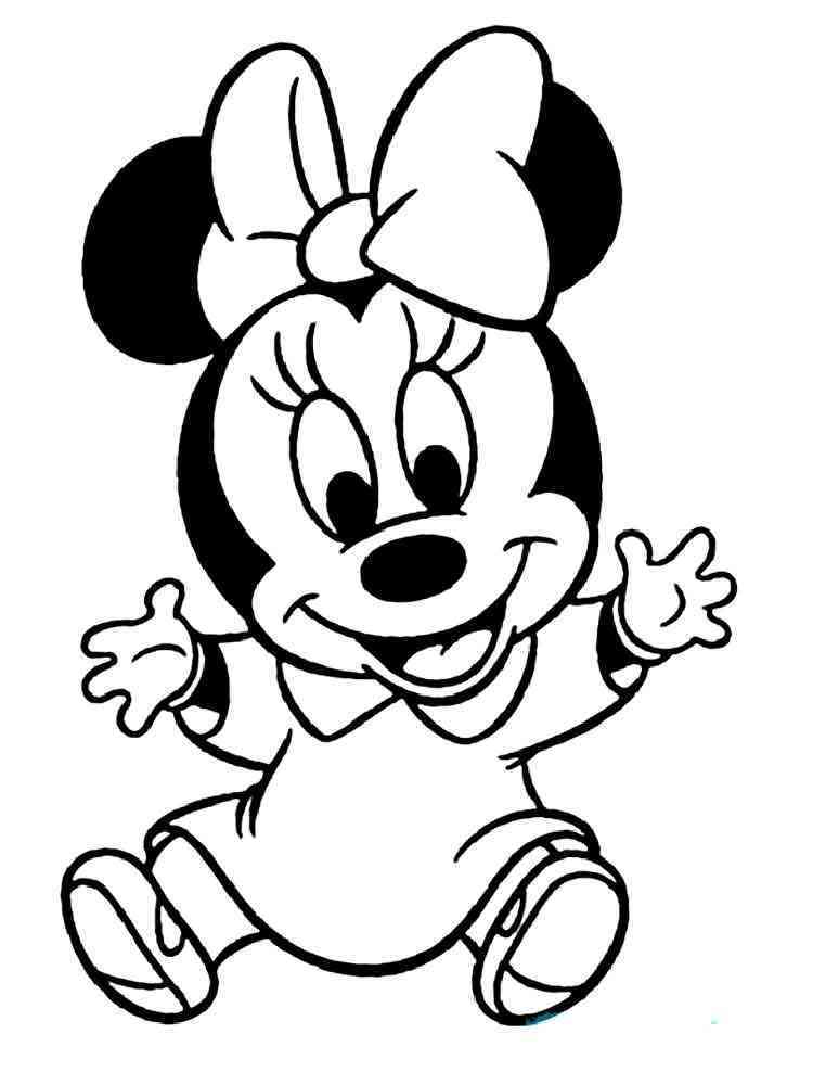 88 Printable Minnie Mouse Coloring Pages for Kids 37